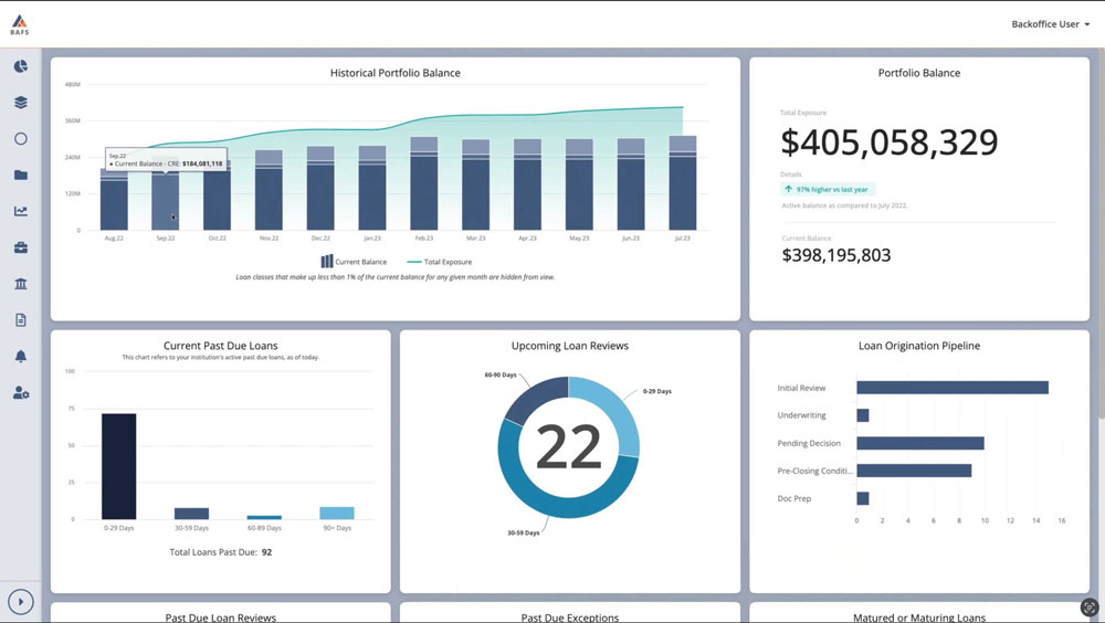 Screenshot of Banking Portal